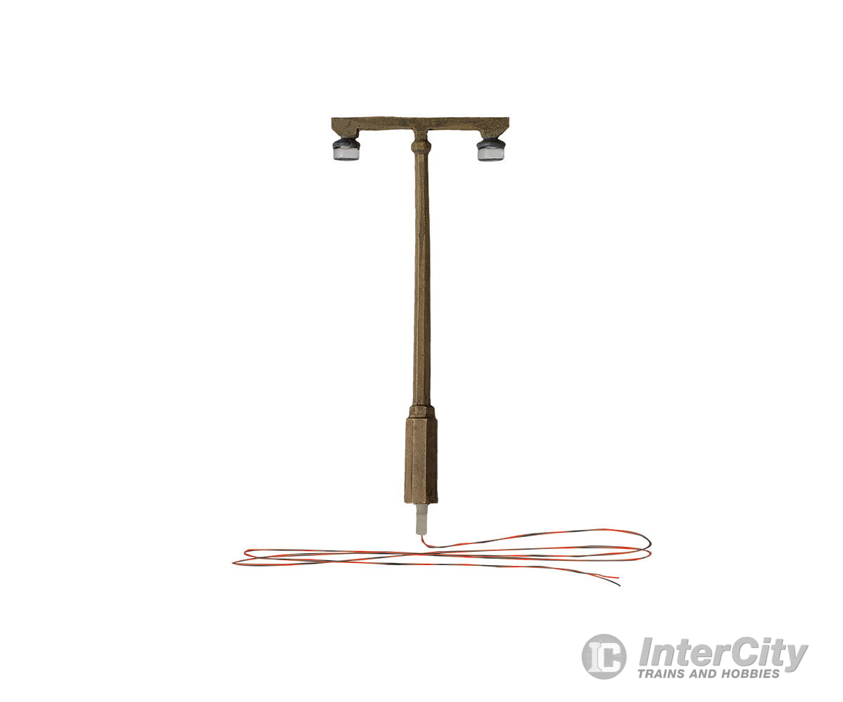 Woodland Scenics 5676 Twin Lamp (Ho/O) Lights & Electronics