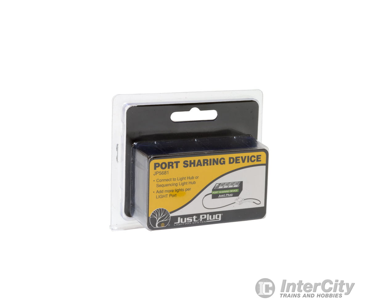 Woodland Scenics 5681 Port Sharing Device Lights & Electronics