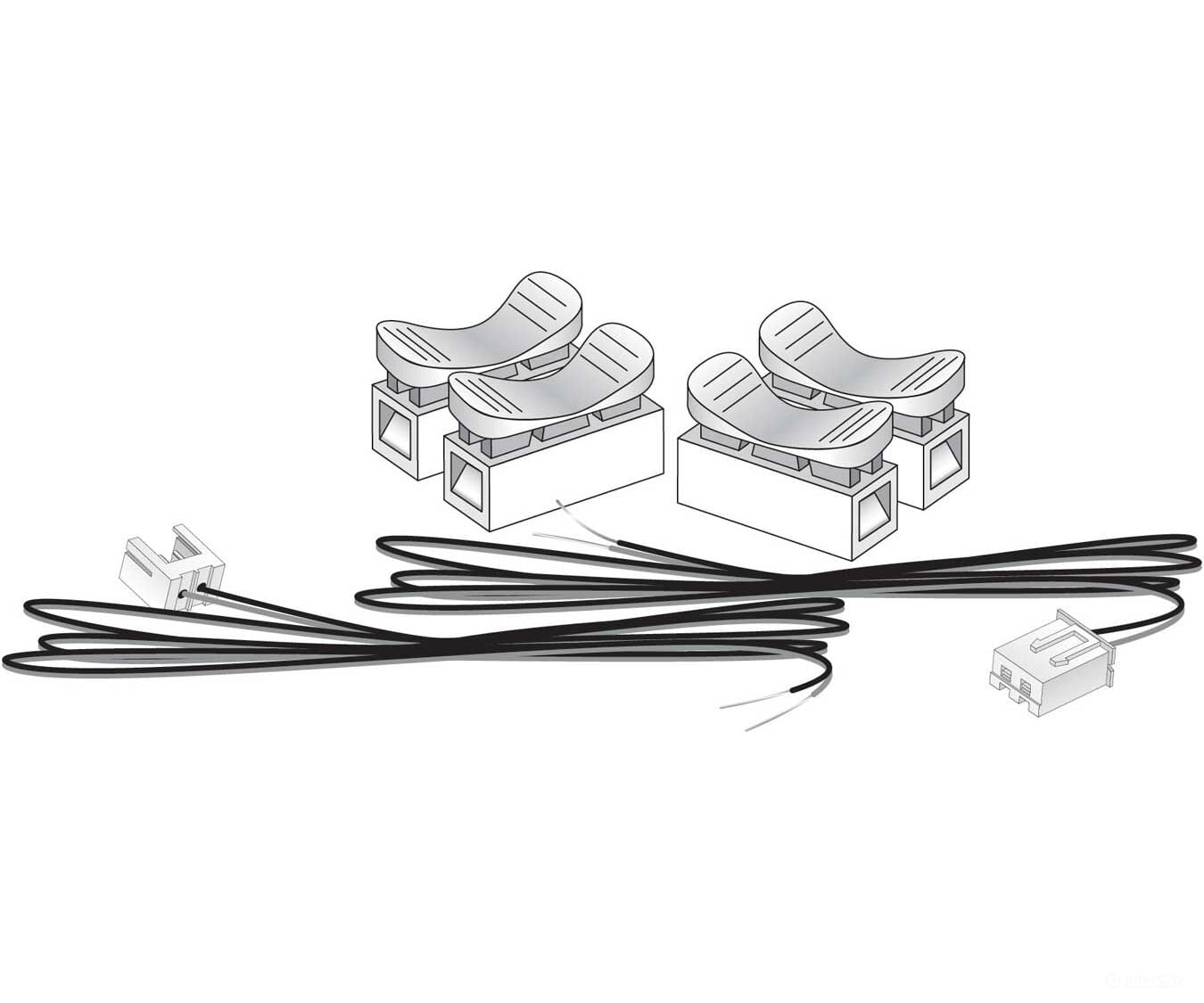 Woodland Scenics 5684 Extension Cable Kit Lights & Electronics