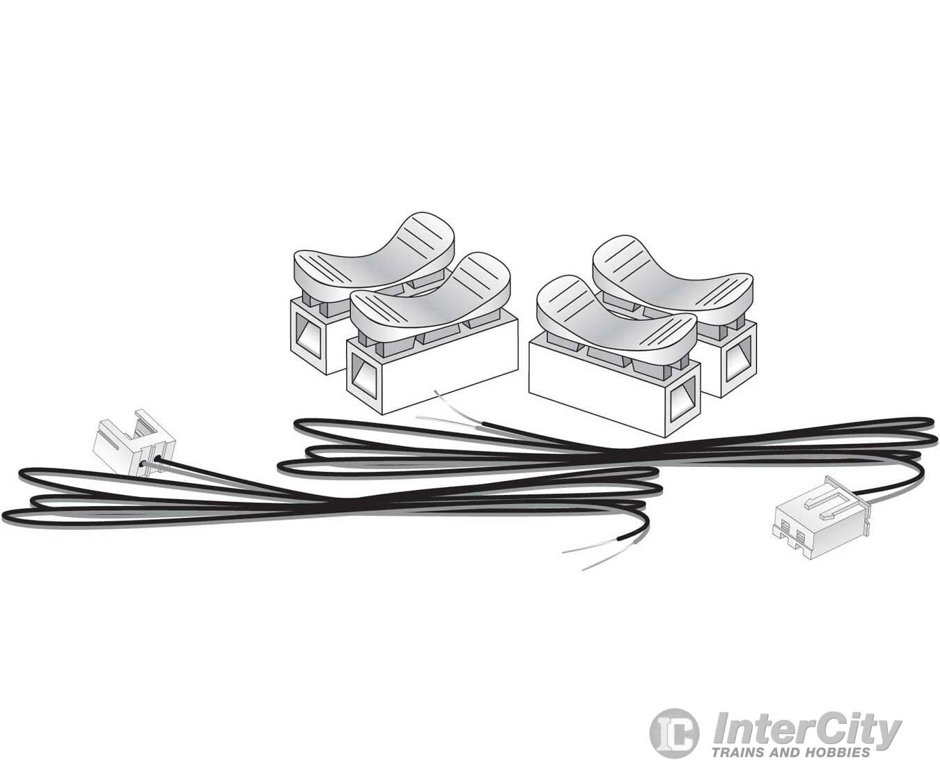 Woodland Scenics 5684 Extension Cable Kit Lights & Electronics
