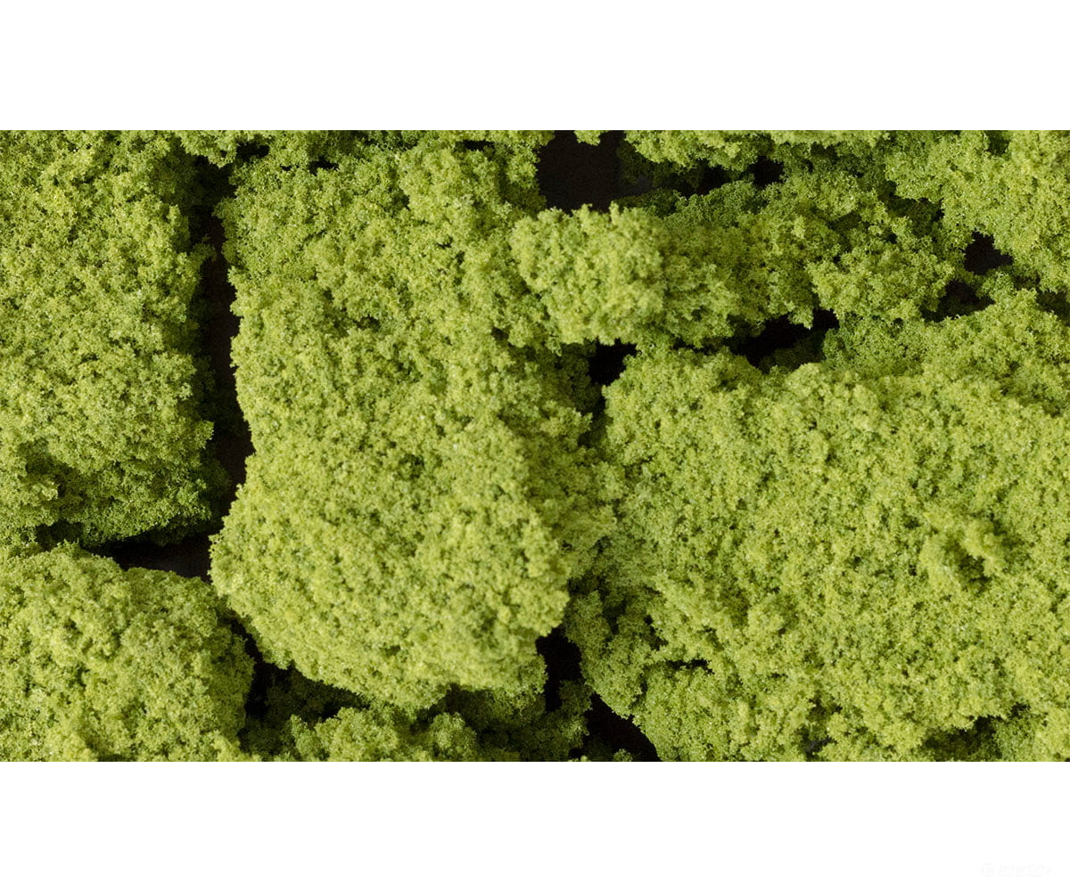 Woodland Scenics 57 Foliage Cluster Light Green (45 Cu.in.) Trees & Vegetation