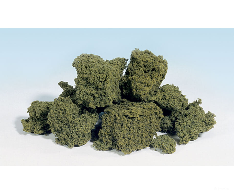 Woodland Scenics 57 Foliage Cluster Light Green (45 Cu.in.) Trees & Vegetation