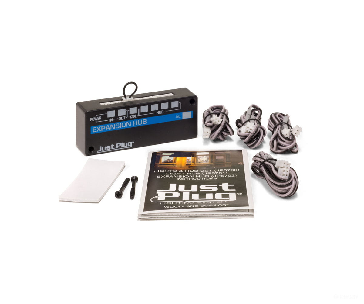 Woodland Scenics 5702 Expansion Hub Lights & Electronics