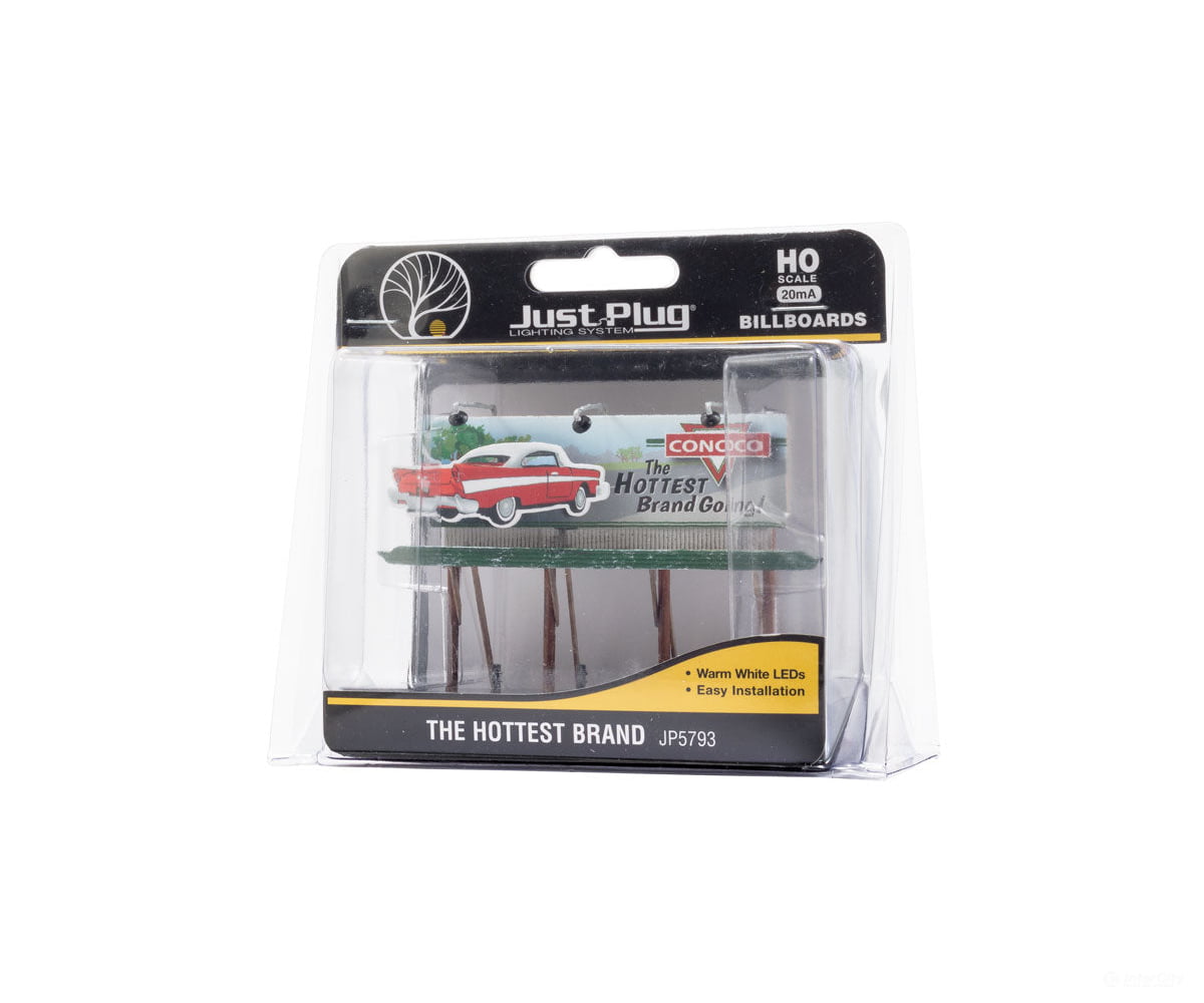 Woodland Scenics 5793 Lighted Billboard - Just Plug(R) - - Hottest Brand Lights & Electronics