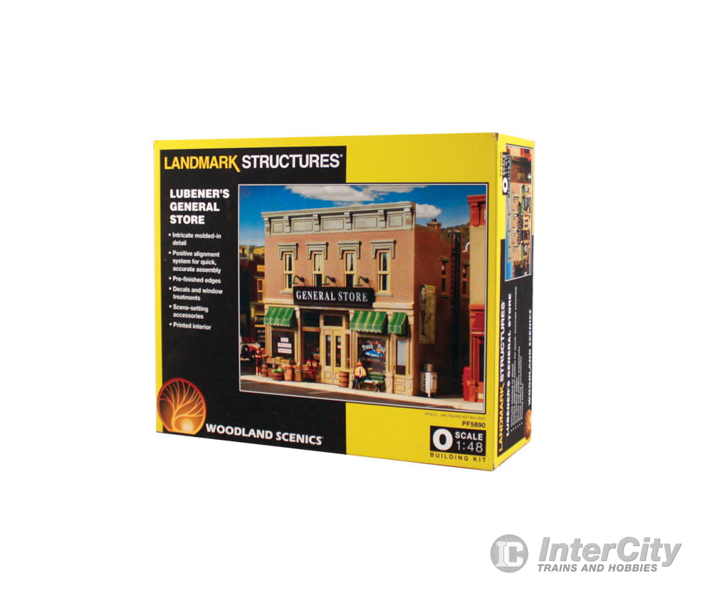 Woodland Scenics 5890 Lubener’s General Store - Landmark Structures(R) - - Kit 9 - 13/32 X 8 -