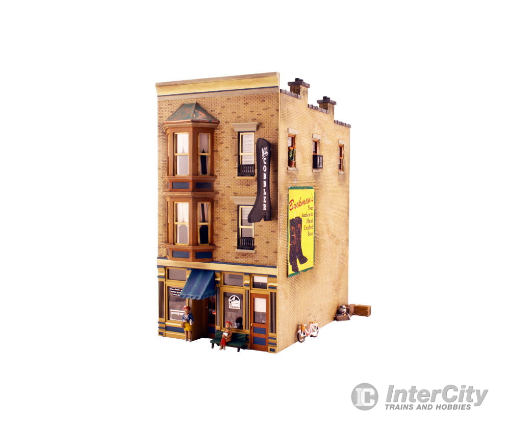 Woodland Scenics 5892 J. W. Cobbler - Landmark Structures(R) - - Kit 7 - 17/32 X 10 - 5/8 10 -