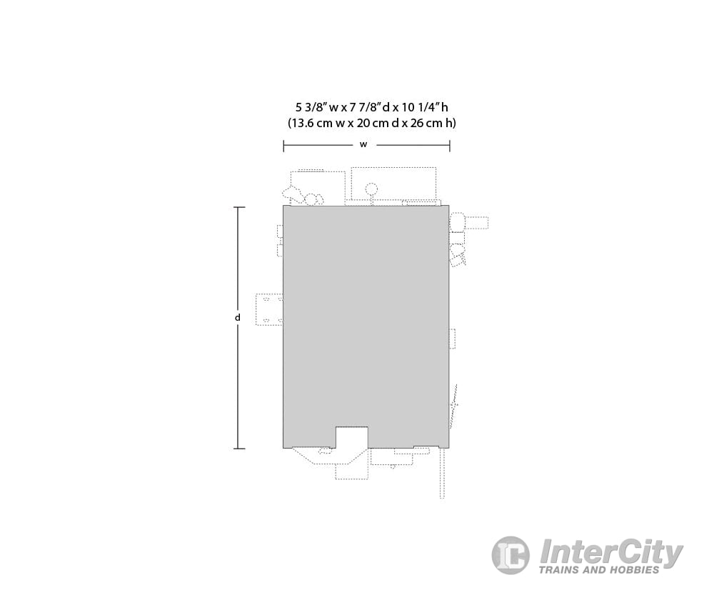 Woodland Scenics 5892 J. W. Cobbler - Landmark Structures(R) - - Kit 7 - 17/32 X 10 - 5/8 10 -
