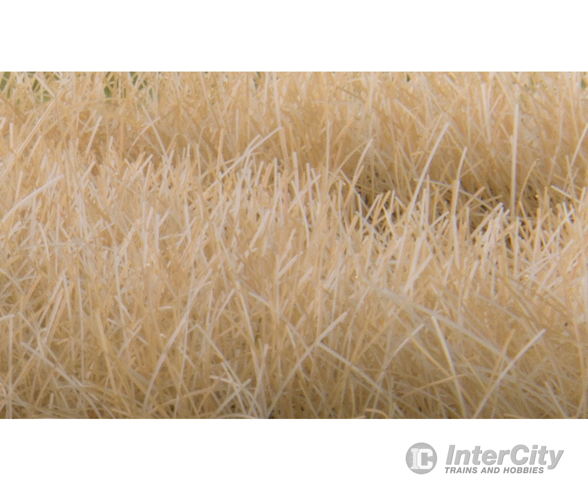 Woodland Scenics 628 Static Grass - Field System Straw 1/2’ 12Mm Fibers & Applicators