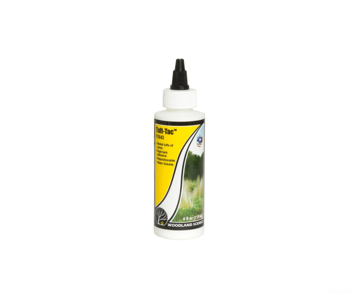 Woodland Scenics 643 Tuft - Tac(Tm) - Field System 4Oz 355Ml Glues & Adhesives