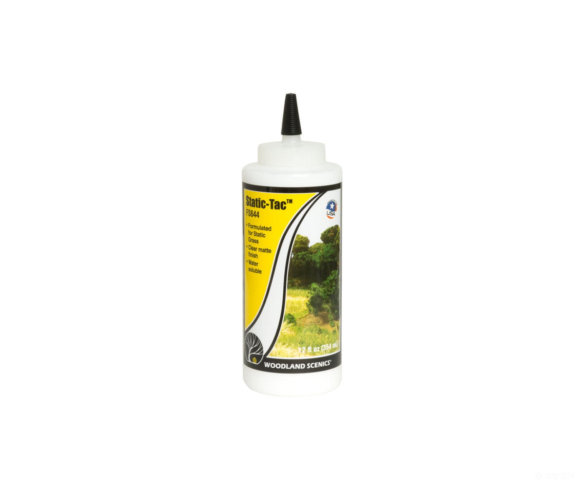 Woodland Scenics 644 Static - Tac(Tm) - Field System 12Oz 118 Ml Glues & Adhesives
