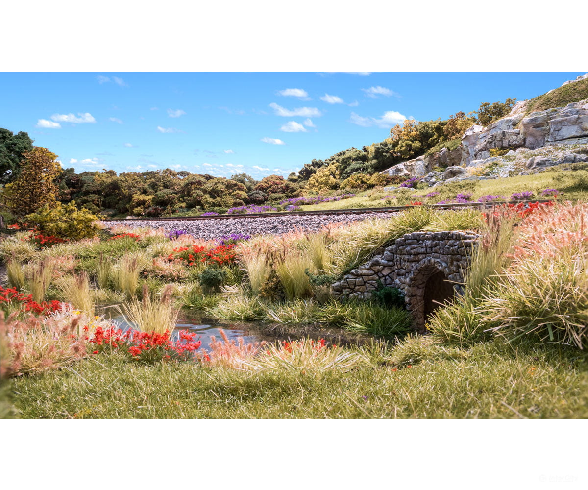 Woodland Scenics 776 Light Green Prairie Grass & Scenery Mats