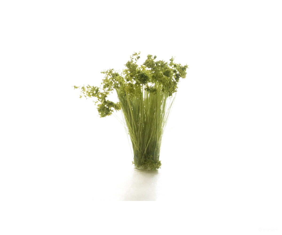 Woodland Scenics 777 Medium Green Prairie Grass & Scenery Mats