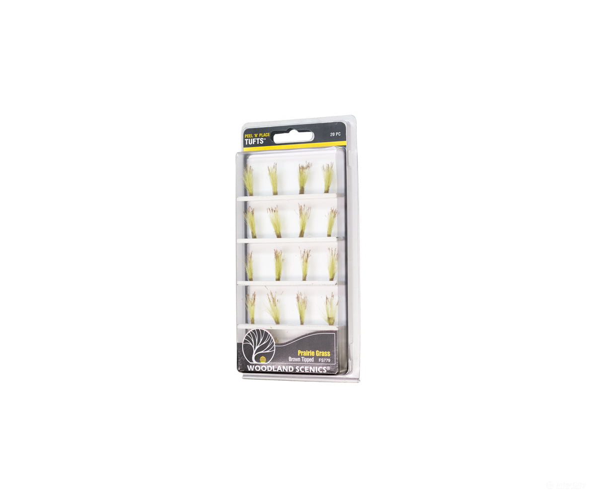Woodland Scenics 779 Brown Tipped Prairie Grass & Scenery Mats
