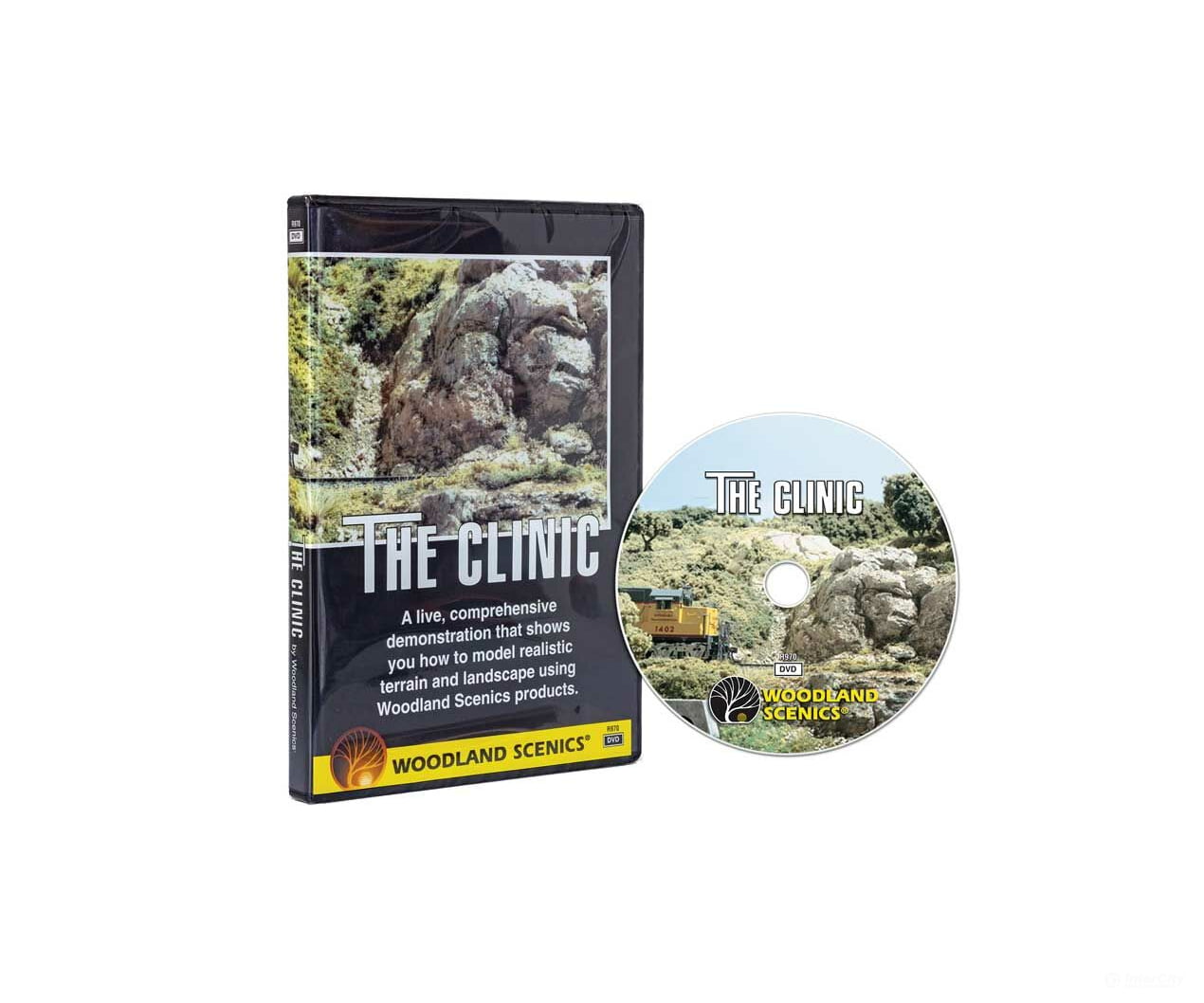 Woodland Scenics 970 DVD -- The Clinic (Landscaping How-To) Books