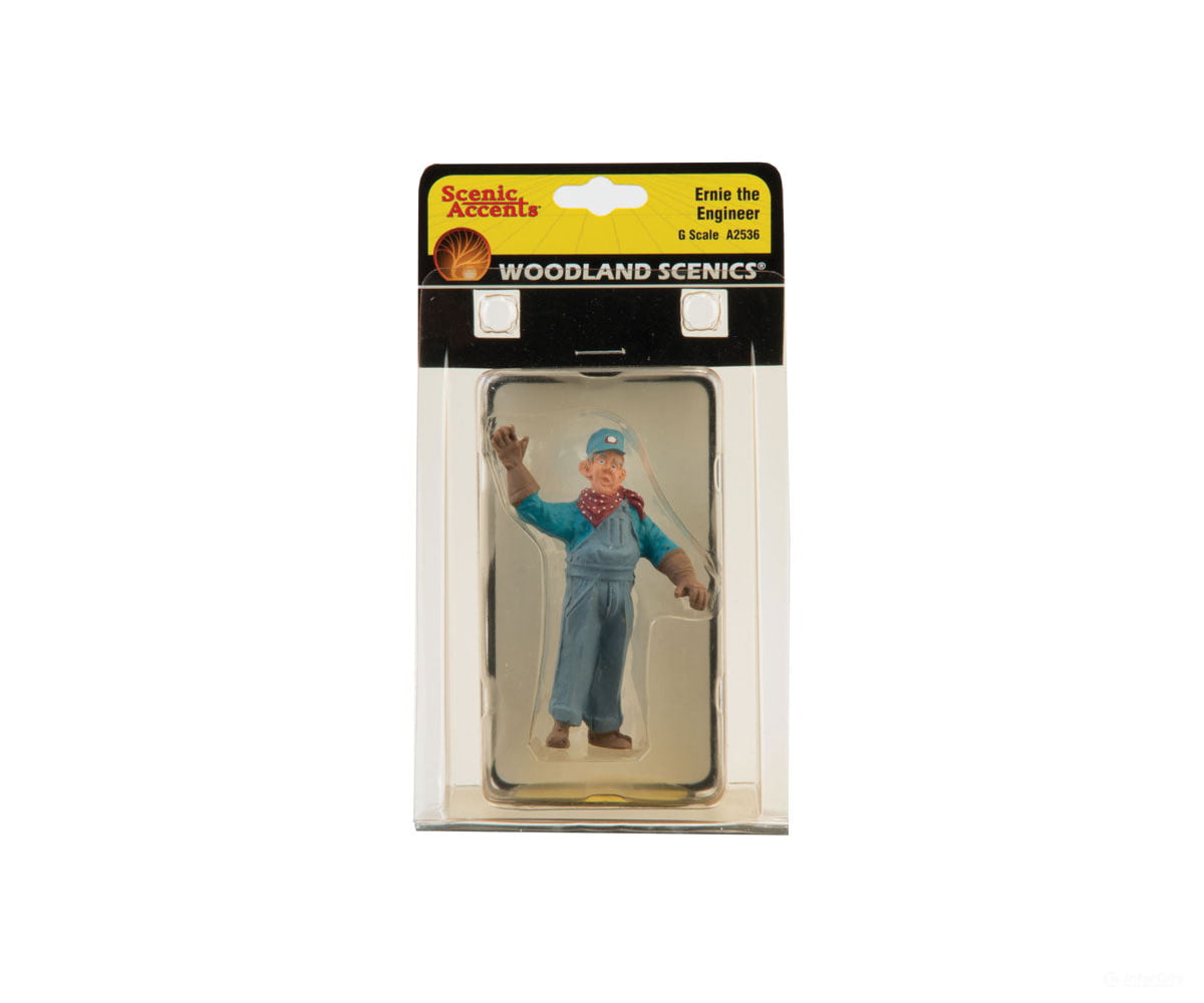 Woodland Scenics 2536 Scenic Accents(R) Figures - - Ernie The Engineer