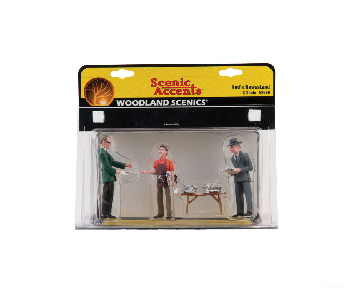 Woodland Scenics 2559 Scenic Accents(R) Figures - - Ned’s Newsstand