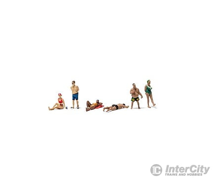 Woodland Scenics Ho 1962 Beach Goers - Scenic Accents(R) Pkg(4) Figures