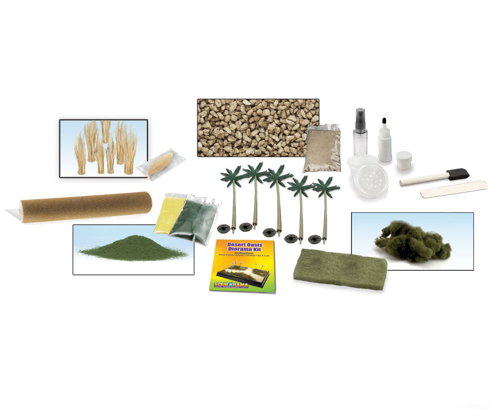 Woodland Scenics 4112 Kit - Desert Oasis Diorama Other Scenery