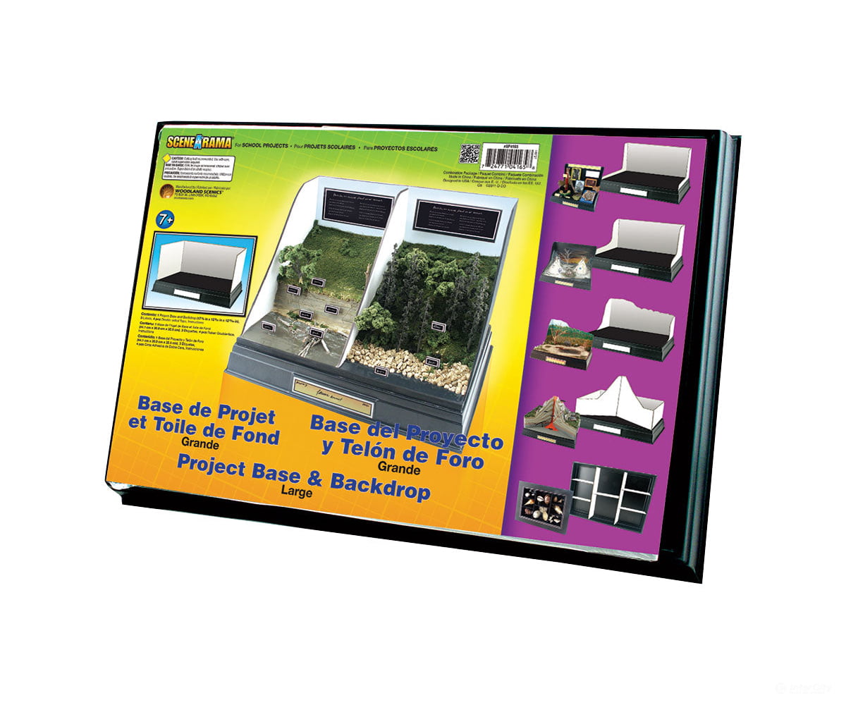 Woodland Scenics 4165 Large Base & Back Drop Grass Scenery Mats