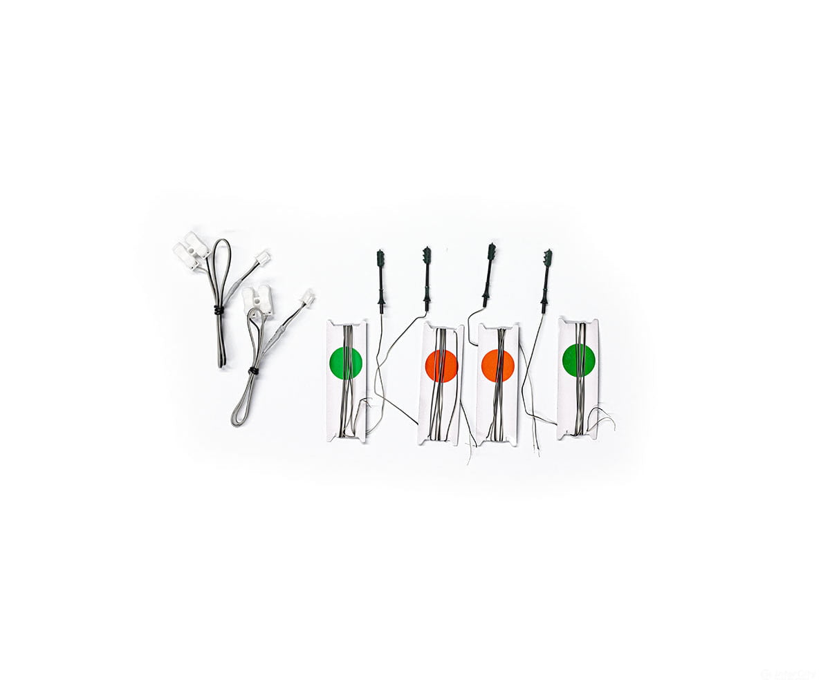 Woodland Scenics 5651 Just Plug(R) Pedestal Traffic Lights & Electronics