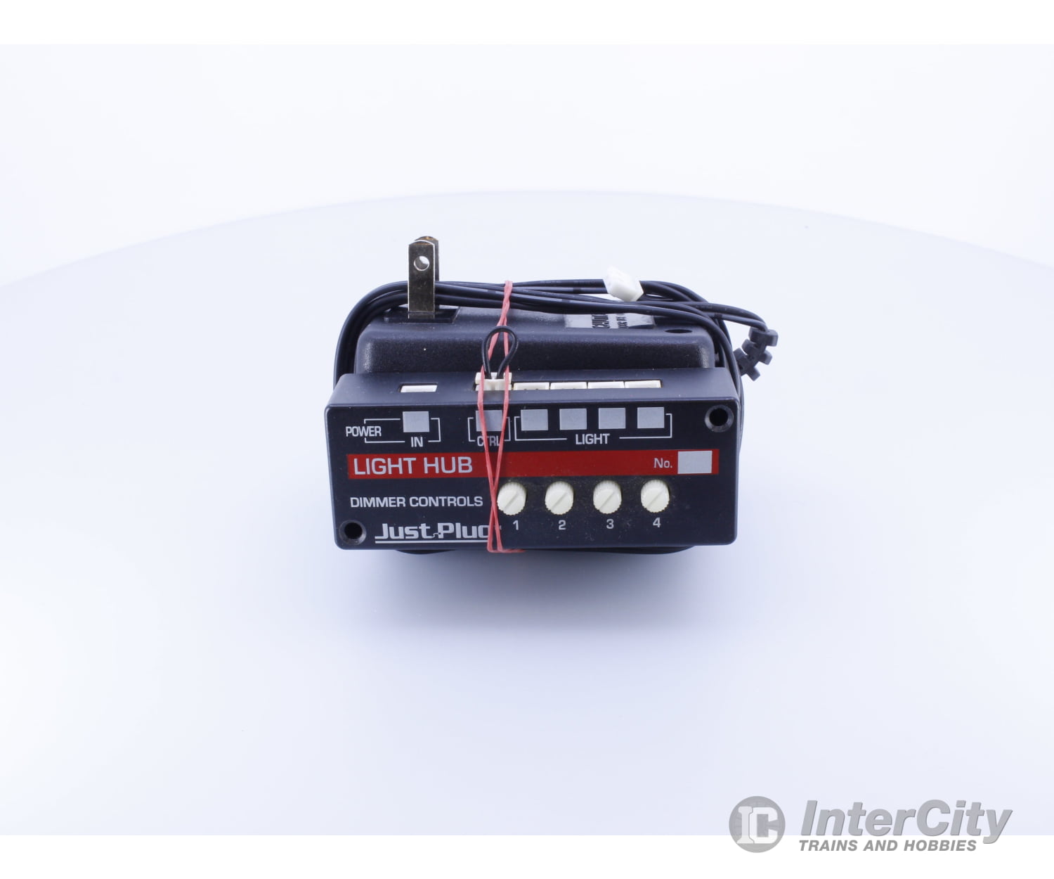 Woodland Scenics JP5770 HO 16V AC Power Supply for Light Hubs and one Red Light Hub Lights & Electronics