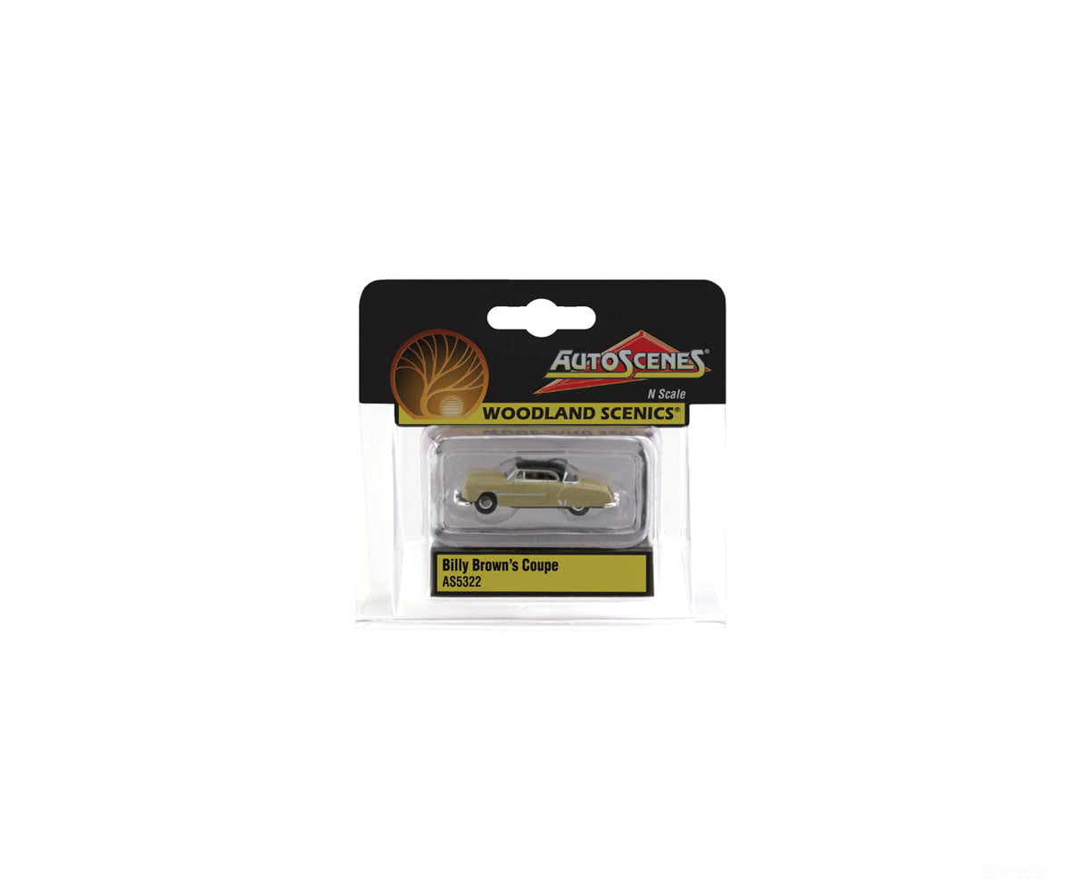 Woodland Scenics 5322 Autoscenes(Tm) - - Billy Brown’s Coupe Cars & Trucks