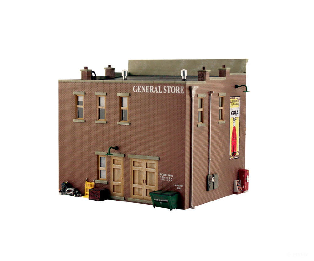 Woodland Scenics 5890 Lubener’s General Store - Landmark Structures(R) - - Kit 9 - 13/32 X 8 -