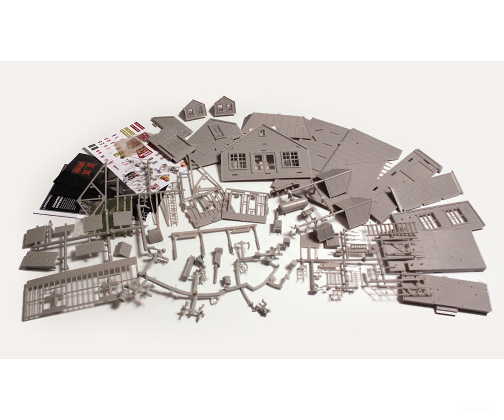 Woodland Scenics 5894 Country Store Expansion - Landmark Structures(R) - - Kit 13 - 1/8 X 11’