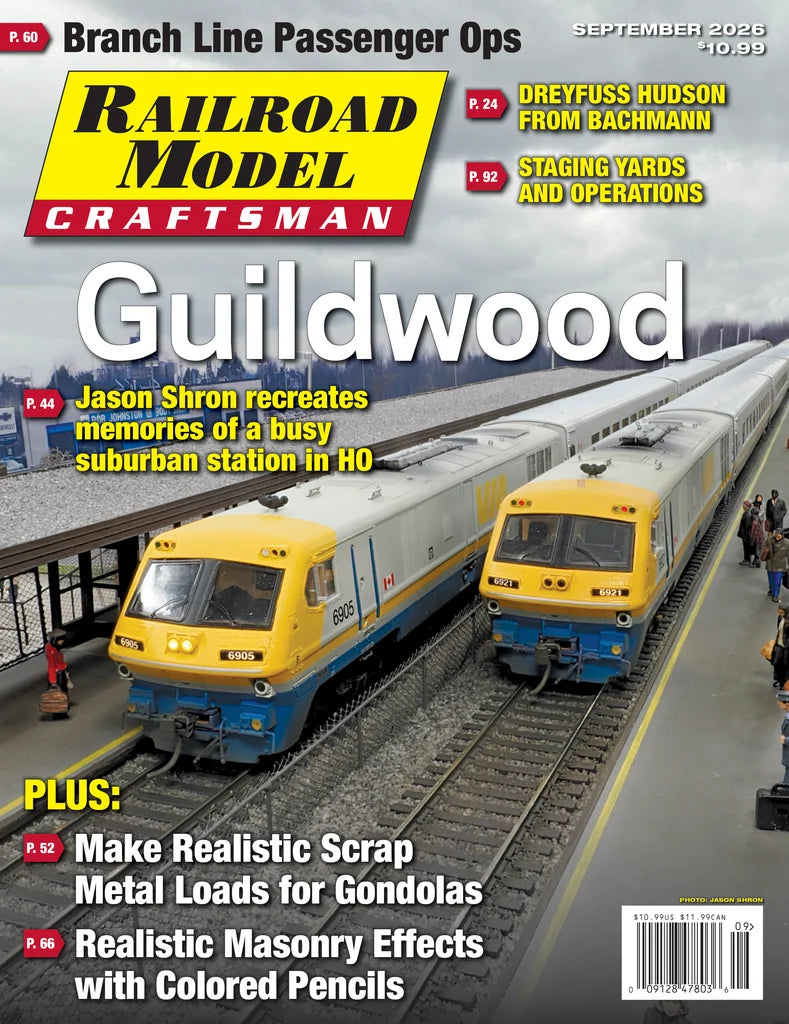 Railroad Model Craftsman Magazine September 2026