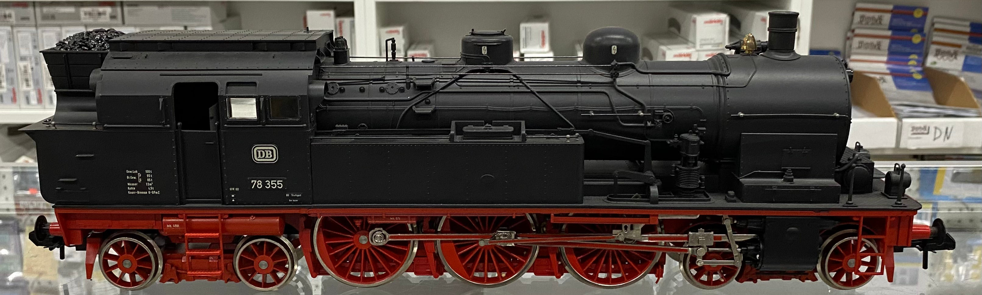 Marklin 5746 1 DB BR 78 Class 4-6-4 Tank Steam Locomotive Smoke Unit 78 355 Analog DC