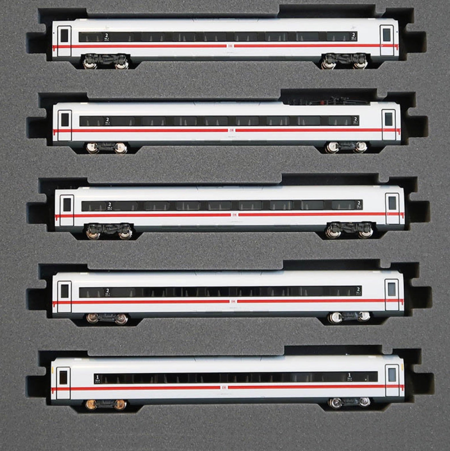 Kato N 101513 DB AG ICE 4 BR412 High Speed Train 5-Pc ADD-ON Set