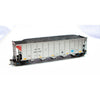 Rapido HO 169005A AutoFlood III Rapid Discharge Coal Hopper Single Car - Ready to Run - CEFX Random No. from Set 1 (silver, red, black)