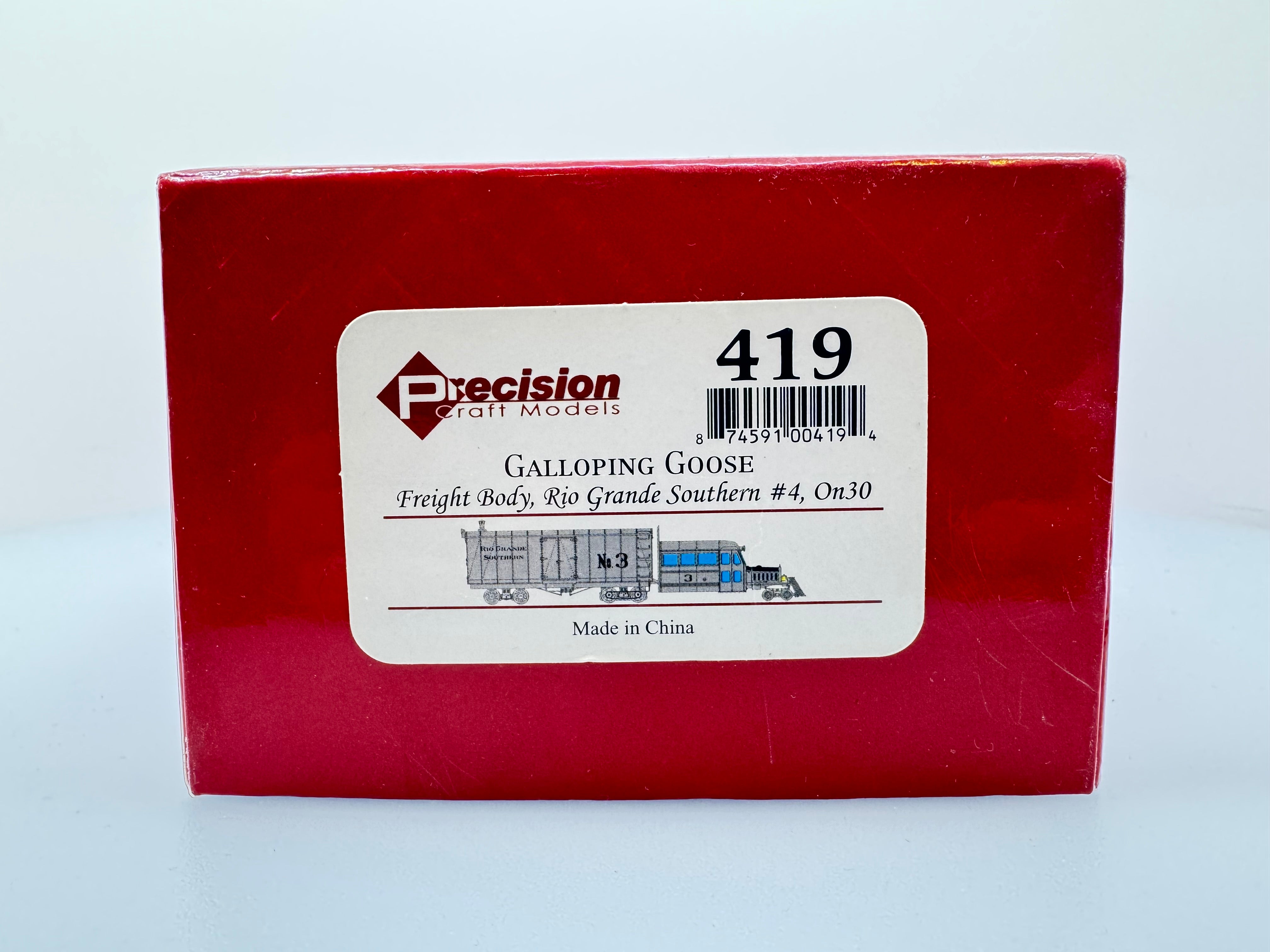 Precision Craft Models 419 ON30 Galloping Goose - DCC with Sound