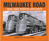 1882256617 Milwaukee Road 1850-1960 Photo Archive -- Softcover 128 Pages Books