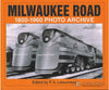 1882256617 Milwaukee Road 1850-1960 Photo Archive -- Softcover 128 Pages Books