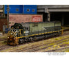 2025 Holiday Charity Auction: HO Bowser Customized BC Rail C-630 Locomotive and 2 Atlas Cars Painted & Weathered by
