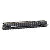 Micro Trains N 10700130 65' Mill Gondola with Drop Ends & Scrap Load - Denver & Rio Grande Western #30164 (black, Flying Grande)