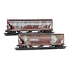 Micro Trains N 98305102 Conrail ex-Pennsylvania Weathered 2-Pack