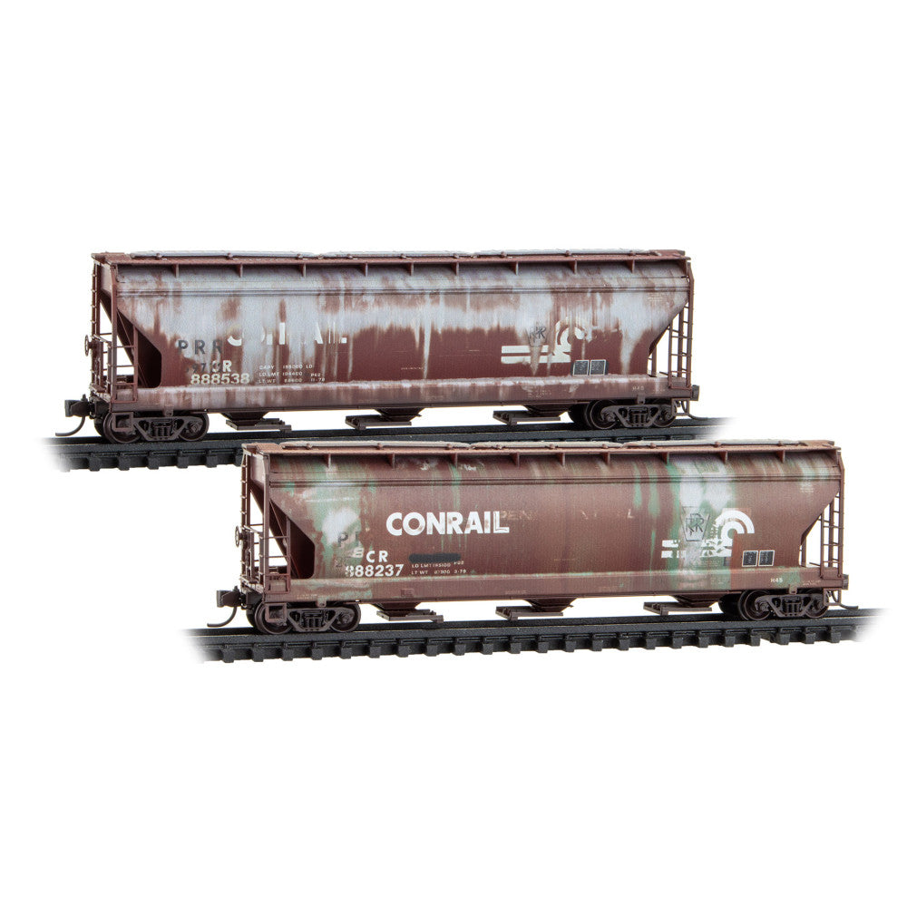 Micro Trains N 98305102 Conrail ex-Pennsylvania Weathered 2-Pack