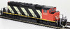 Bowser HO 25378 GMD SD40-2W - LokSound 5 and DCC - Canadian National #5345 (Sergeant Stripes, black, white, red)