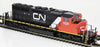 Bowser HO 25386 GMD SD40-2W - LokSound 5 and DCC - Canadian National #5335 (black, red, white, Website Noodle Logo)