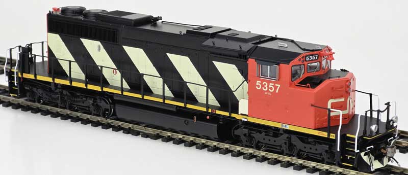 Bowser HO 25402 GMD SD40-2W - LokSound 5 and DCC - Canadian National #5361 (Sergeant Stripes, black, white, red, No Dynamics)