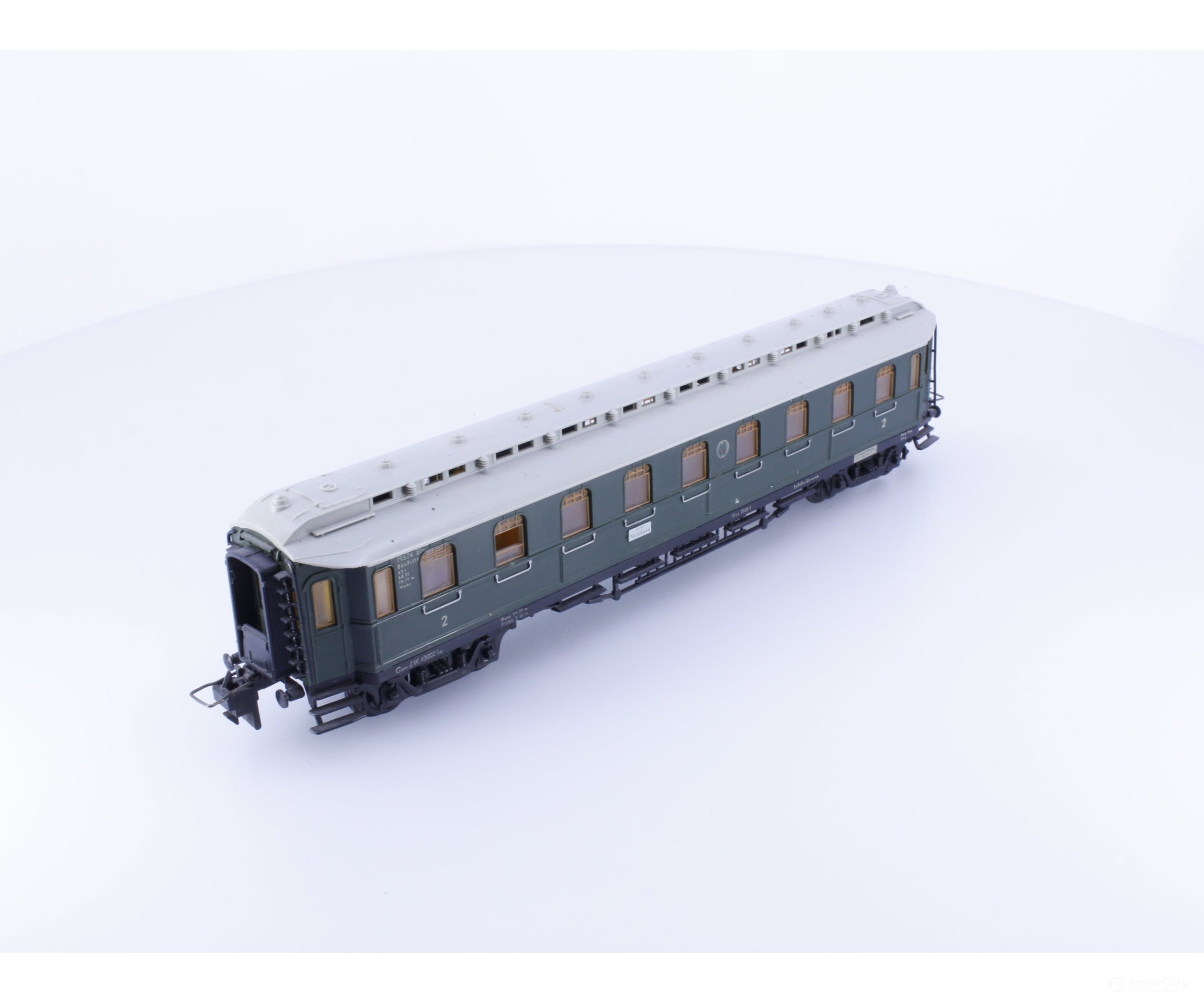 2CPC HO KWStE 2nd Class Passenger Car 19574 European Passenger Cars
