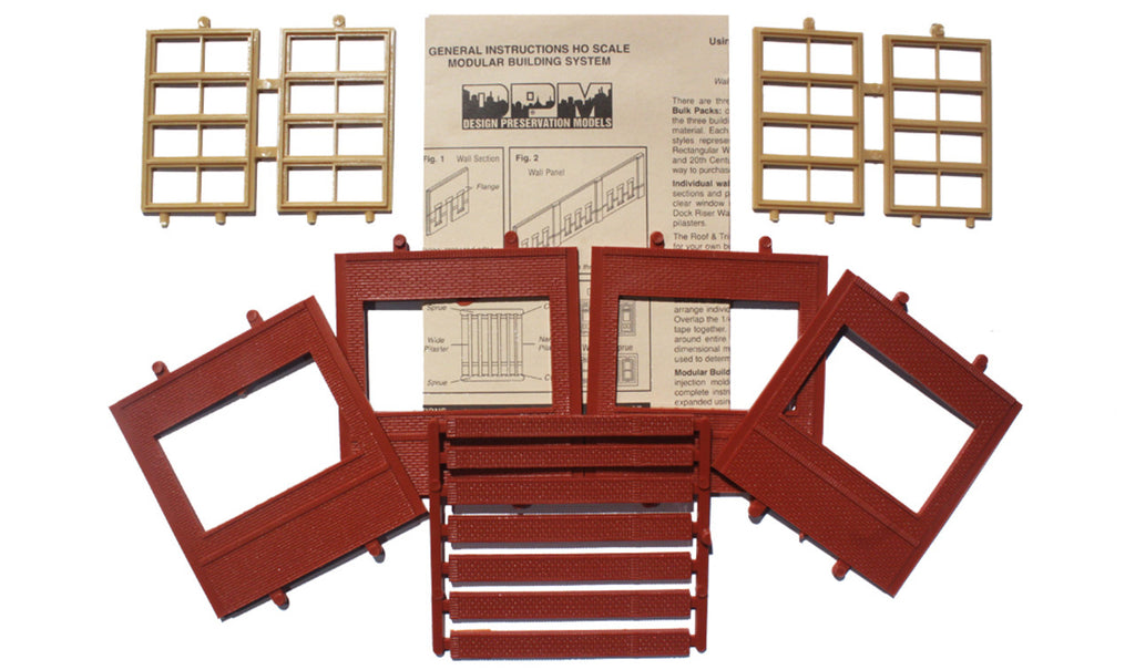 Design Preservation Models 30143 Dock Level Victorian Window HO Scale
