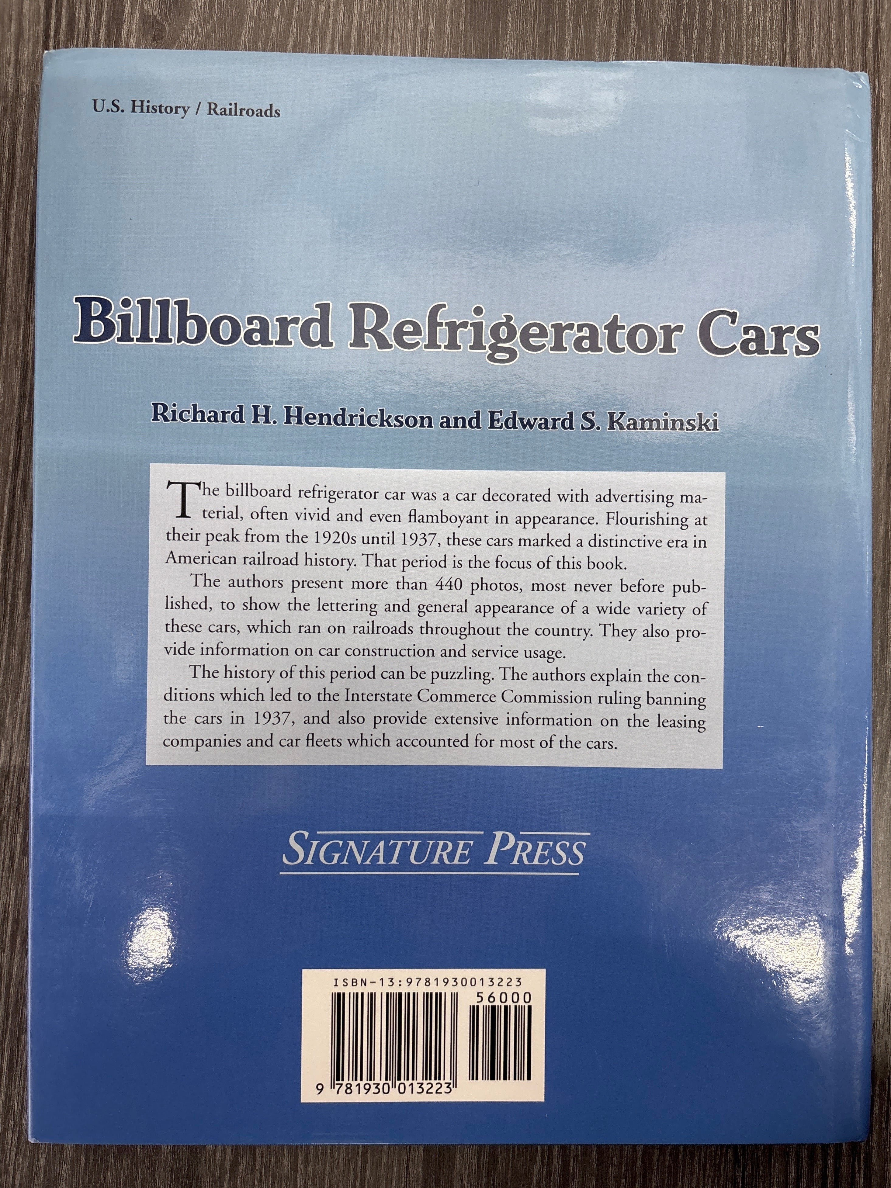Billboard Refrigerator Cars by Richard H. Hendrickson and Edward S. Kaminski
