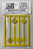 Tichy Train Group 3556 Warning Signs - Low Clearance/Narrow Road- pkg(8)
