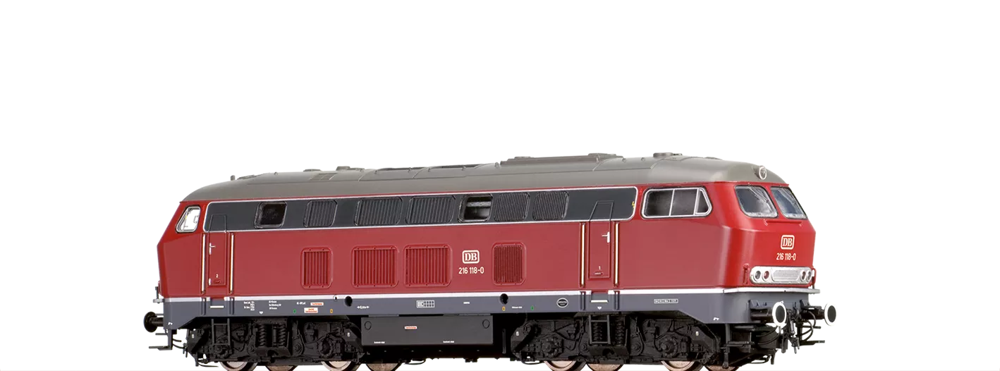 Brawa 41162 HO Diesel Locomotive BR 216 of the DB (DCC/Sound Digital Extra)