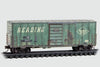 Micro Trains N 2444610 40' Single-Door Boxcar No Roofwalk - Conrail #60833 (Weathered, Ex-Reading, CR Series #5)