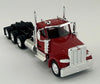 HO Logistics Replicas HO 589082 Peterbilt 589 3-Axle Day-Cab Semi Tractor - Assembled - Red