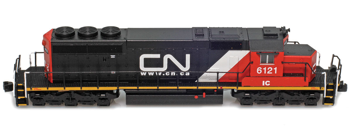 AZL Z Scale 64212-2 SD40-2 Diesel Locomotive Canadian National #6122